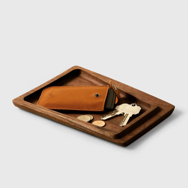 L'Insolite — objet déco bois noyer avec gravure