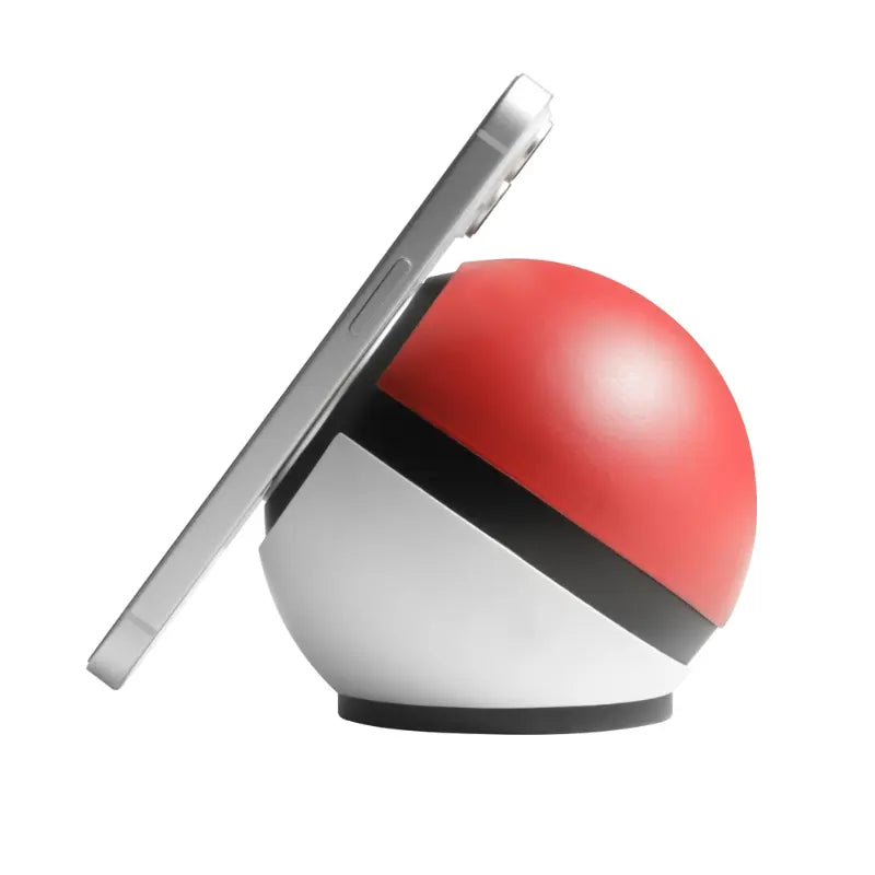 Chargeur MagSafe PowerBall sphérique aspect bois