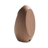 Chargeur induction Œuf noir aspect bois