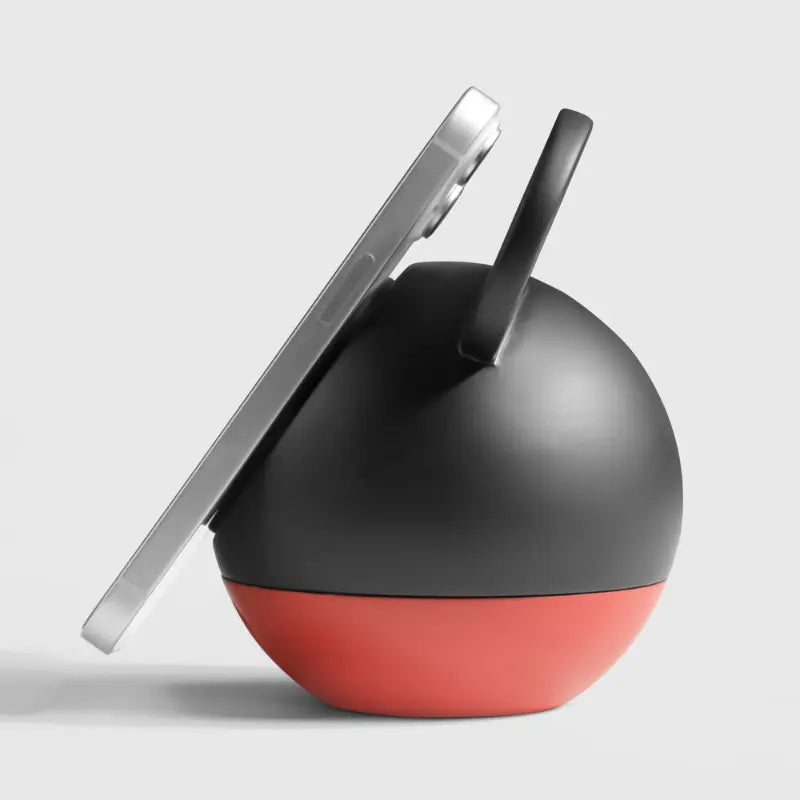 Chargeur sans fil MickeyBall aspect bois