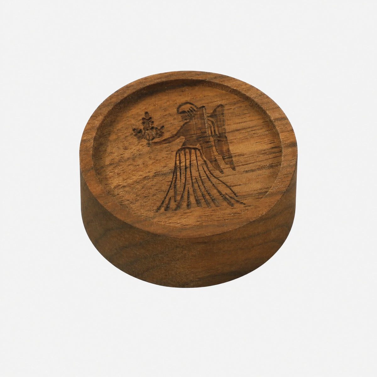 Diffuseur d'huiles essentielles en bois naturel Virgo