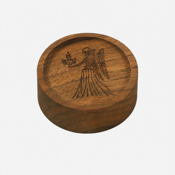 Diffuseur d'huiles essentielles en bois naturel Virgo