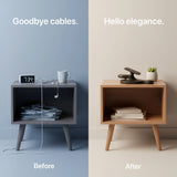 Chargeur sans fil Le Voyageur — station de voyage compact