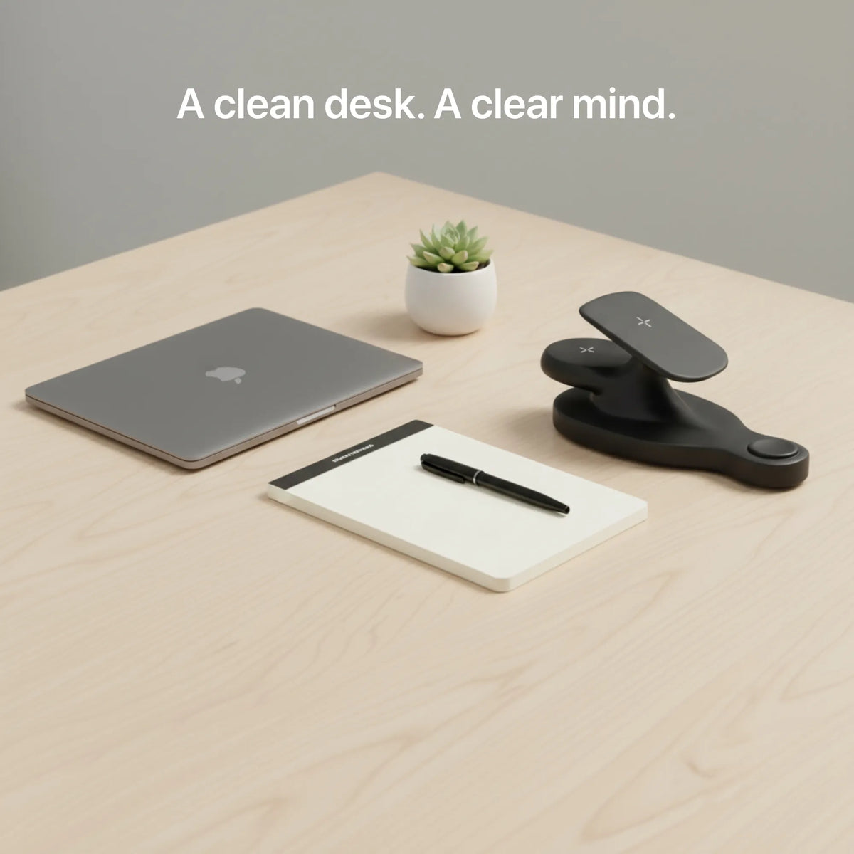 Chargeur sans fil Le Voyageur — station de voyage compact