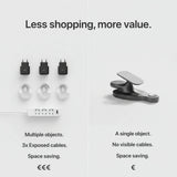 Chargeur sans fil Le Voyageur — station de voyage compact