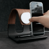 Support MagSafe RidgeStand aspect bois bureau