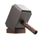 Chargeur sans fil Mjöllnir marteau Thor aspect bois