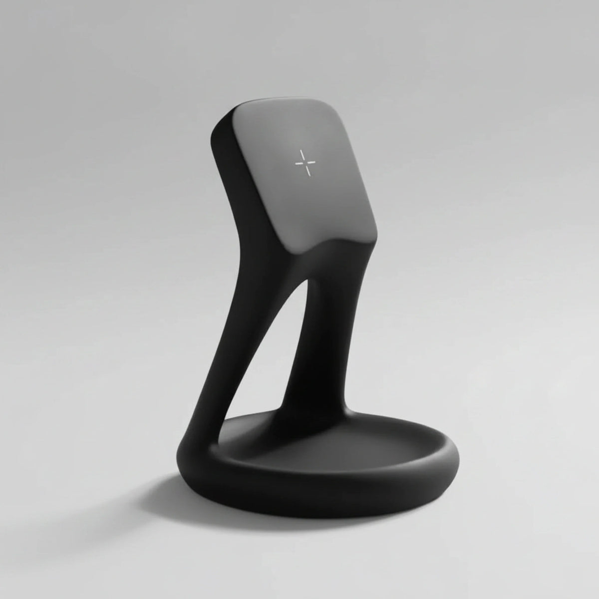 Chargeur sans fil Ébène — station de charge aspect ébène