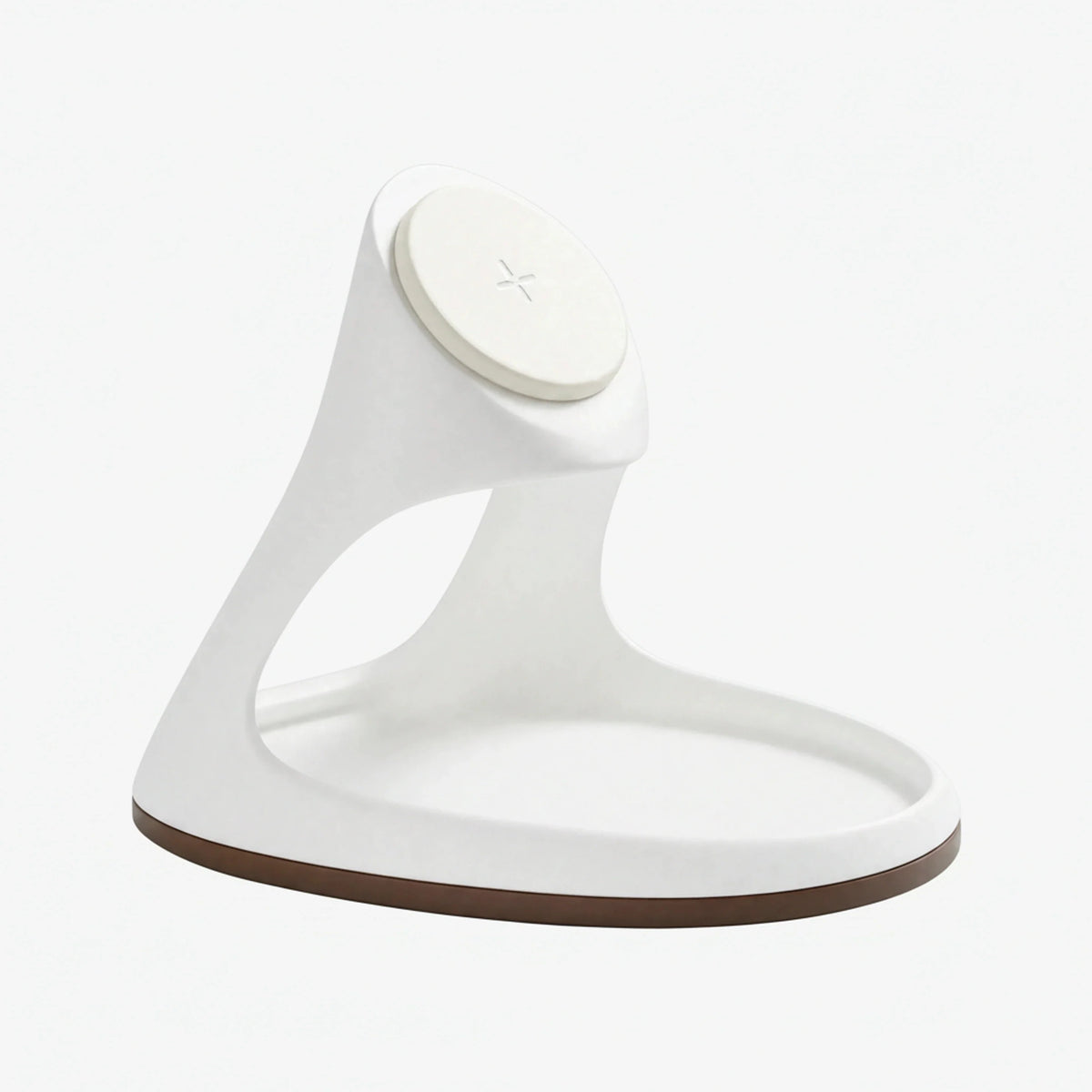 Chargeur sans fil design vase – Blanc