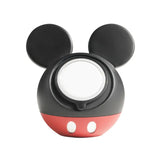Chargeur sans fil MickeyBall aspect bois