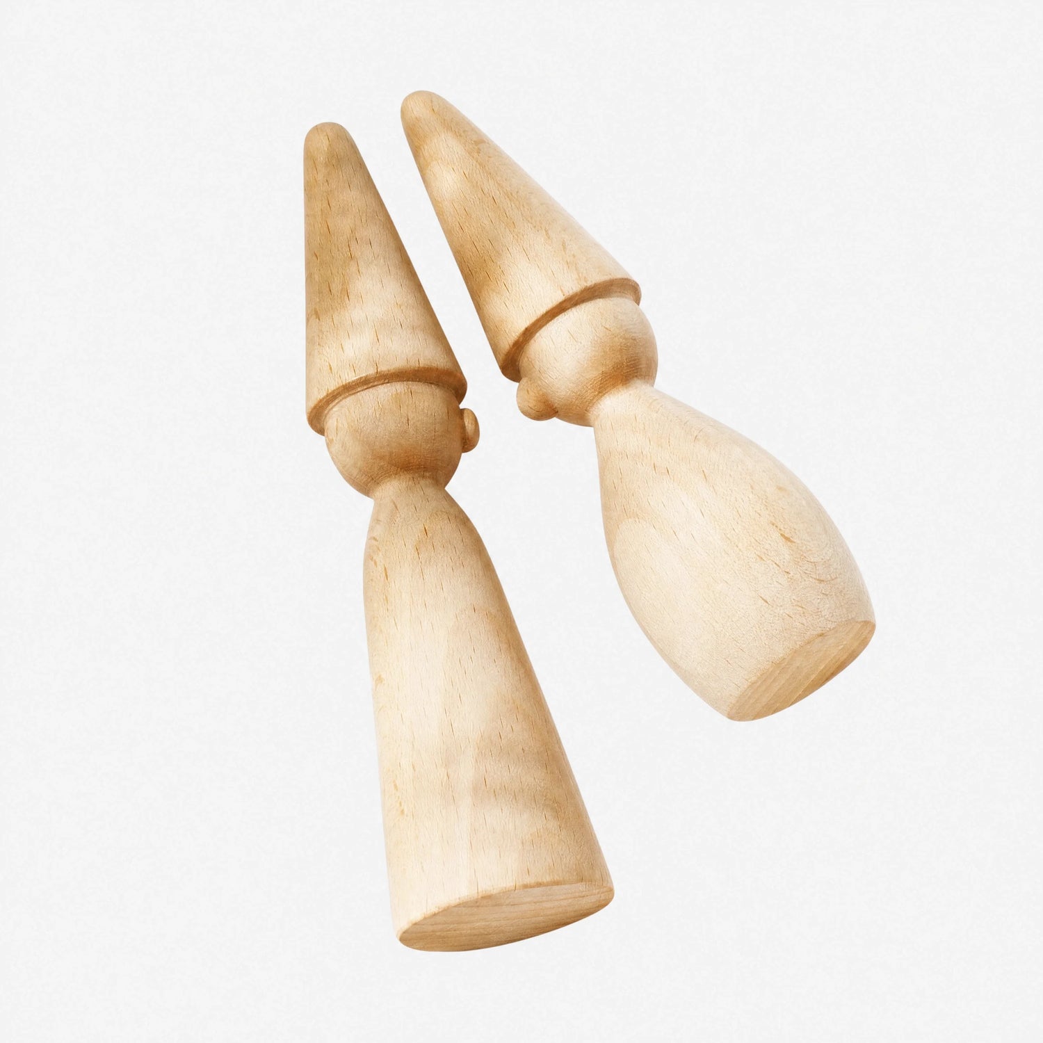 Wooden ring holder｜Beech — gray packshot v2